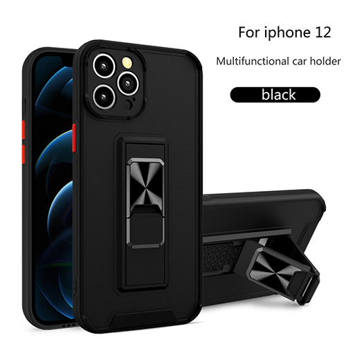 Sarung Telefon Pelindung Dua Warna Dengan Kickstand